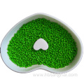 PE coloring plastic granules green color master batch